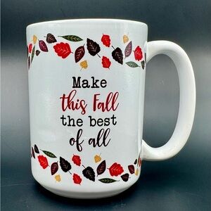 Bailey ‘Make This Fall the Best of All’ Large 15 oz Mug by Holiday Aisle- NEW